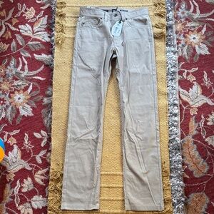 Prana Brion pant II men’s 28 34 straight leg standard fit stretch sandbar NEW